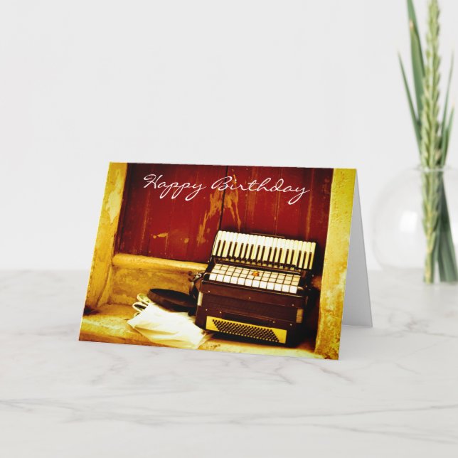 Music Theme Card (Front)