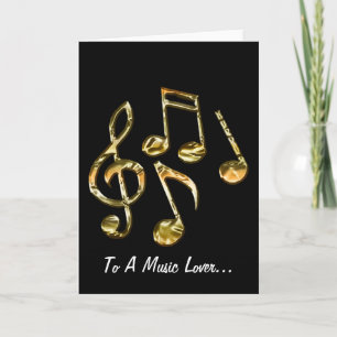MUSIC Theme Gift Collection Card