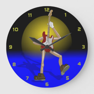 Music themed clock