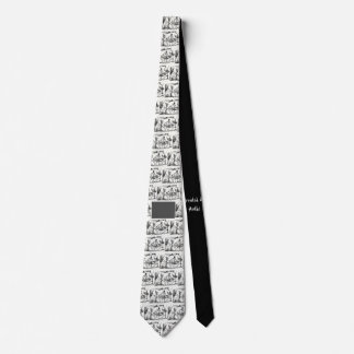 Music themed Tie