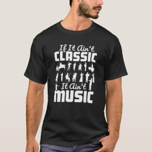 Music Theory Musician Music Teacher Classic Music  T-Shirt