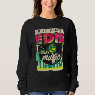 Music Theory Musician Music Teacher EDM Rave Techn Sweatshirt
