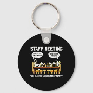 Music Theory Musician Music Teacher Funny Musical  Key Ring