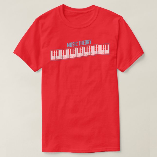 Music Theory T-Shirt (Design Front)