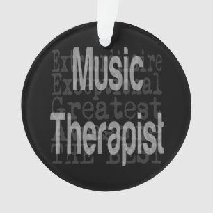 Music Therapist Extraordinaire Ornament