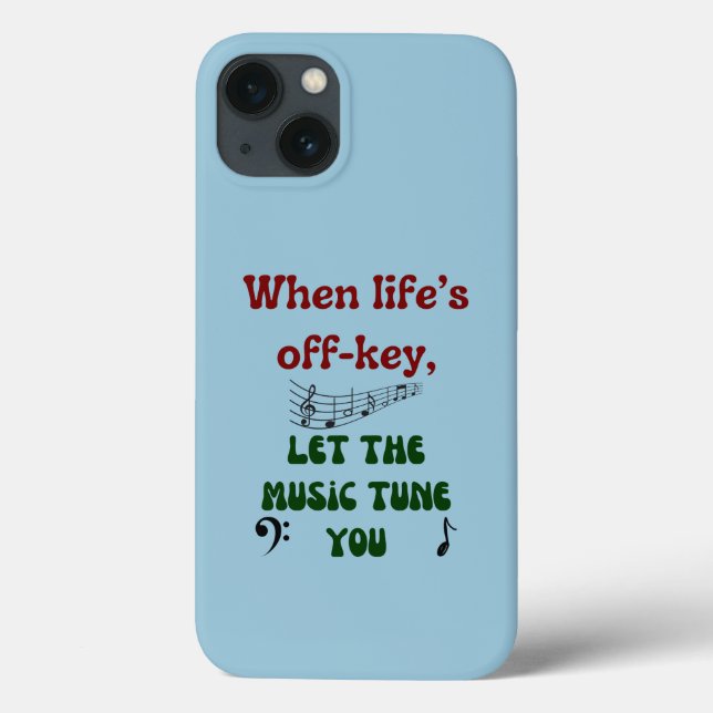 Music Therapy Case-Mate iPhone Case (Back)