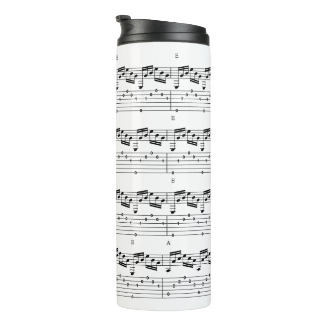 Music Thermal Tumbler (Rotated Right)