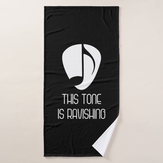 Music This Tone Is Ravishing Bath Towel (Bath Towel)