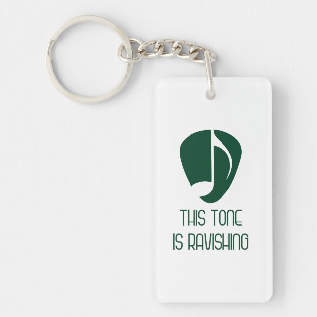 Music This Tone Is Ravishing Key Ring (Front)
