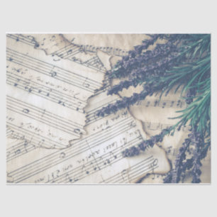 Music Tissue Paper Decoupage Gift Wrap
