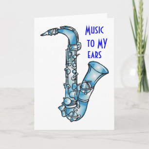 MUSIC TO MY EARS BIRTHDAY CARD