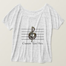 Music Treble Clef Heart and Staff