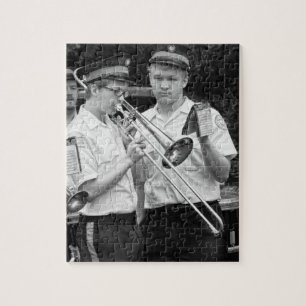 Music - Trombone - A helping hand Jigsaw Puzzle