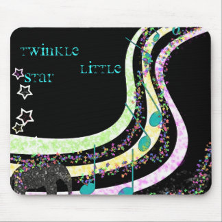 Music, Twinkle, Little, Star Mouse Pad