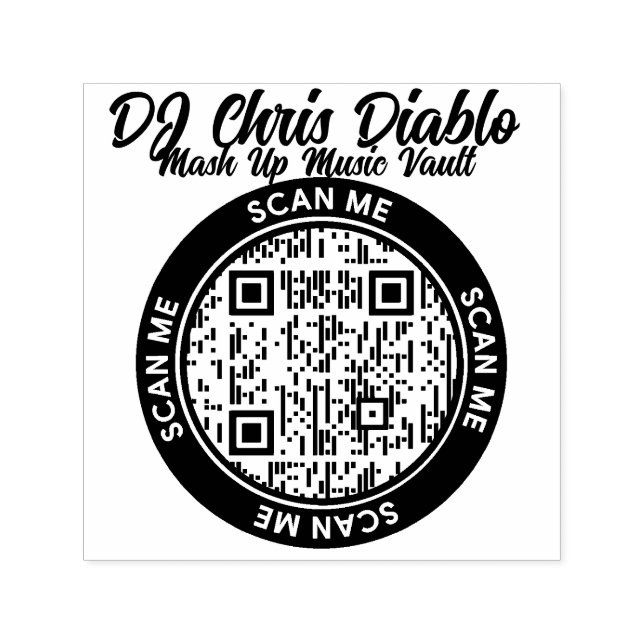 Music Vault Self Inking Stamp (Design)