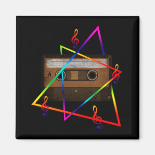 MUSIC VINTAGE RETRO MAGNET