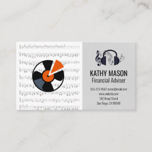 Music Vinyl Business Card