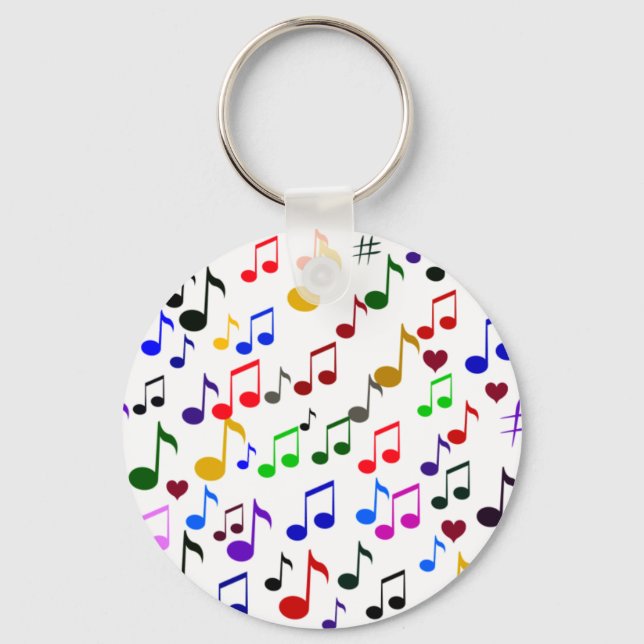 Music with Love_ Key Ring (Front)