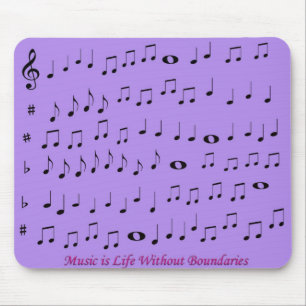 music without boundaries mousepad
