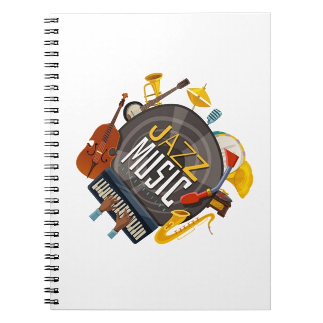 musica-jazz notebook (Front)