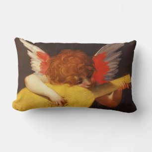 Musical Angel Vintage Lumbar Cushion