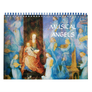 MUSICAL ANGELS  FINE ART COLLECTION   2016 CALENDAR
