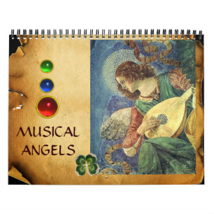 MUSICAL ANGELS  FINE ART COLLECTION  CALENDAR