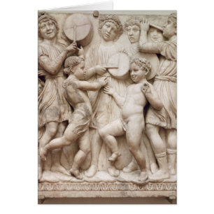 Musical angels, relief from the Cantoria