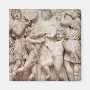 Musical angels, relief from the Cantoria Magnet