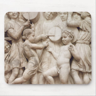Musical angels, relief from the Cantoria Mouse Pad