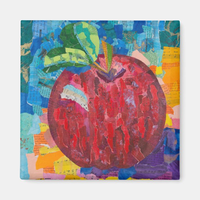 Musical Apple Magnet (Front)