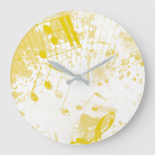 Musical Atmosphere 2 Large Clock