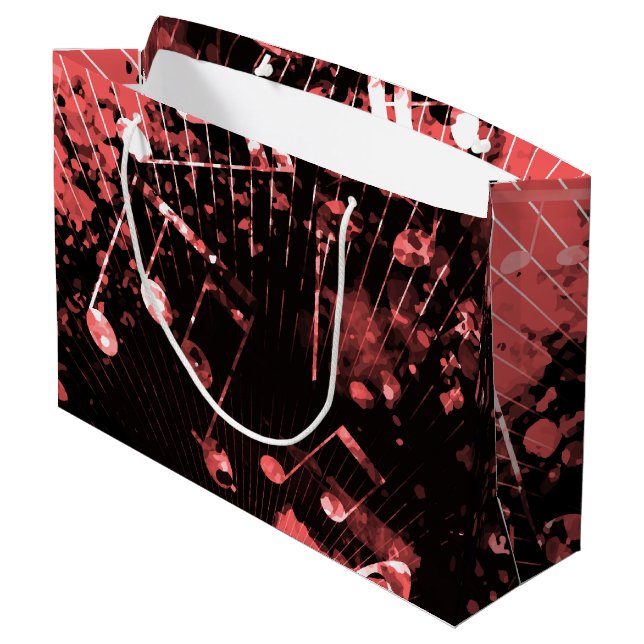 Musical Atmosphere 4 Large Gift Bag (Back Angled)