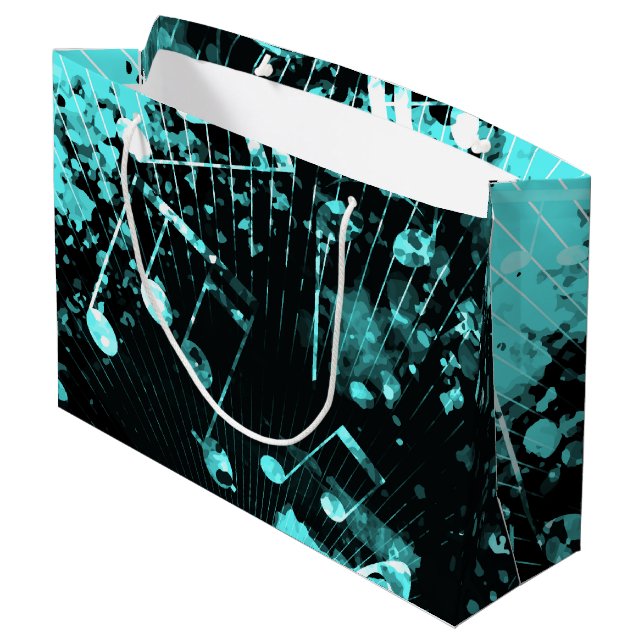 Musical Atmosphere 6 Large Gift Bag (Back Angled)