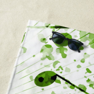 Musical Atmosphere 7 Beach Towel