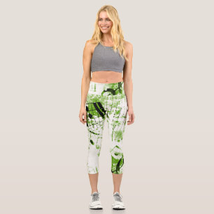 Musical Atmosphere 7 Capri Leggings