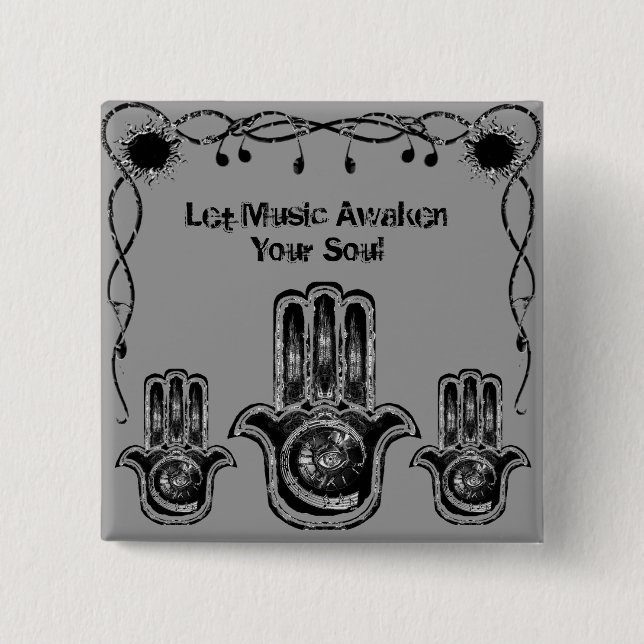 Musical Awakening 15 Cm Square Badge (Front)