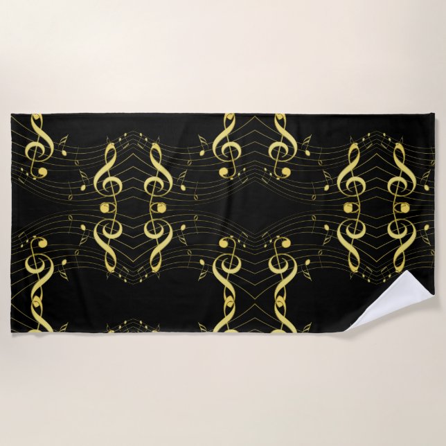 Musical Beach Towel (Front)