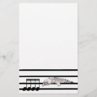 Musical Bengal cat