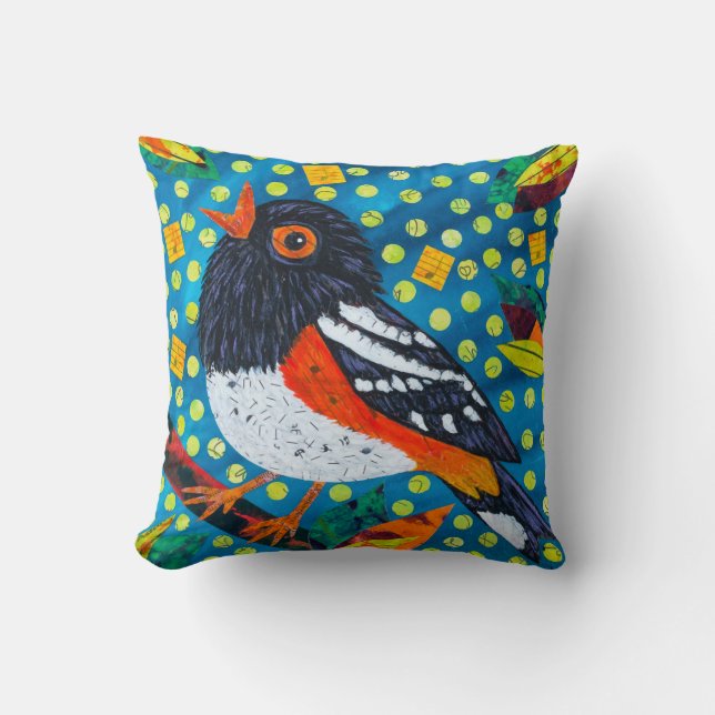 Musical Birds Cushion (Front)