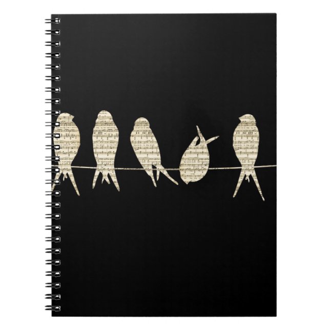 Musical Birds Notebook (Front)