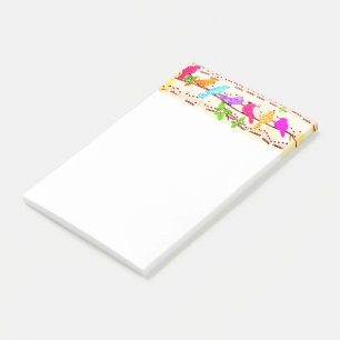 Musical Birds Post-it® Notes