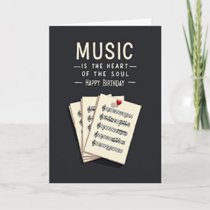 Musical Birthday Wishes Card