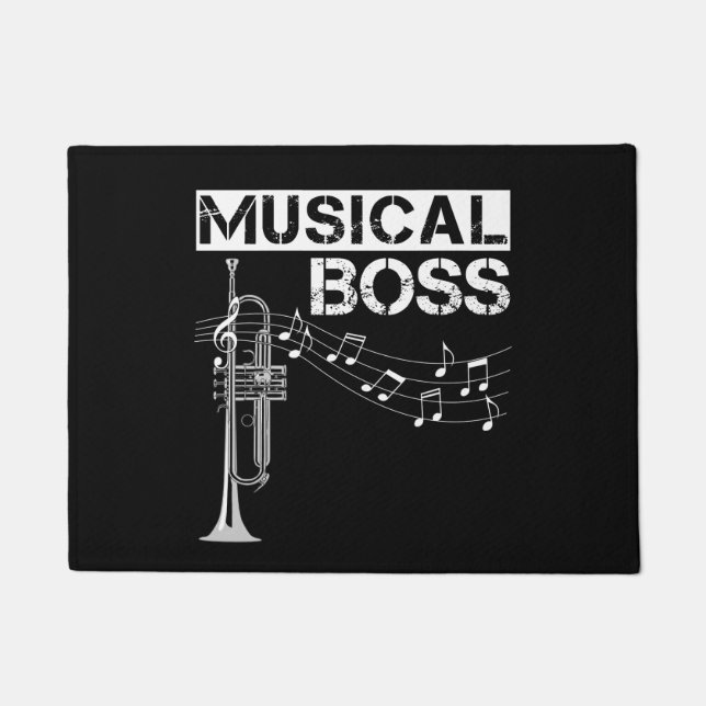 Musical Boss Musician Doormat (Front)