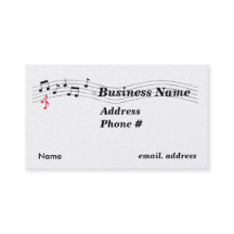 Musical Business Card