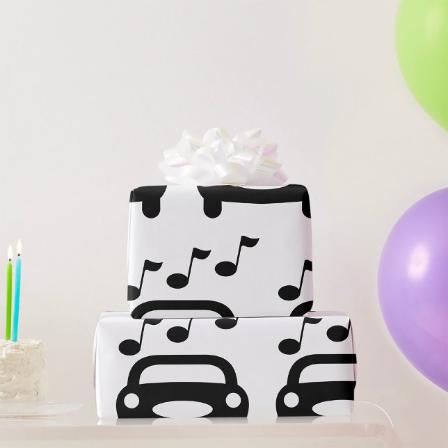 Musical Car Wrapping Paper (Creator Uploaded)