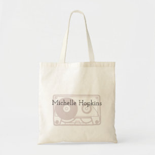 Musical Cassette Classical Music Personalised Tote Bag