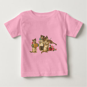 Musical Cats Baby T-Shirt