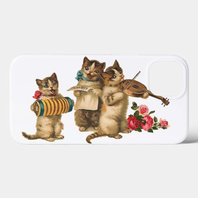 Musical Cats Case-Mate iPhone Case (Back (Horizontal))