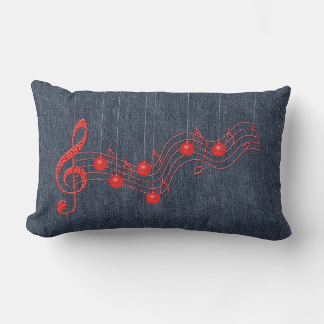 Musical Celebration Lumbar Cushion (Front)